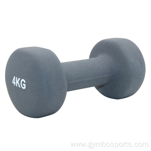 Gym Equipment Soak Plastic Dumbbell